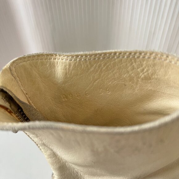 Guidi 986 White Horse Back Zip Boots - Picture 5 of 6